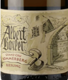 Albert Boxler Riesling Grand Cru Sommerberg 2019